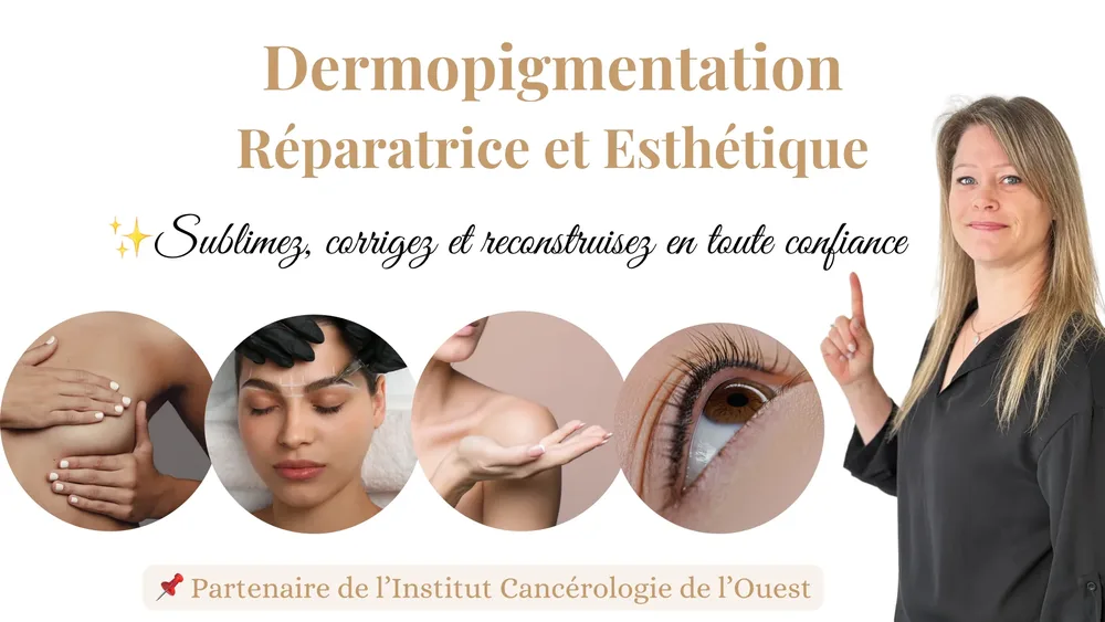 Site vitrine Maquillage Permanent Vendée, institut de dermopigmentation en Vendée